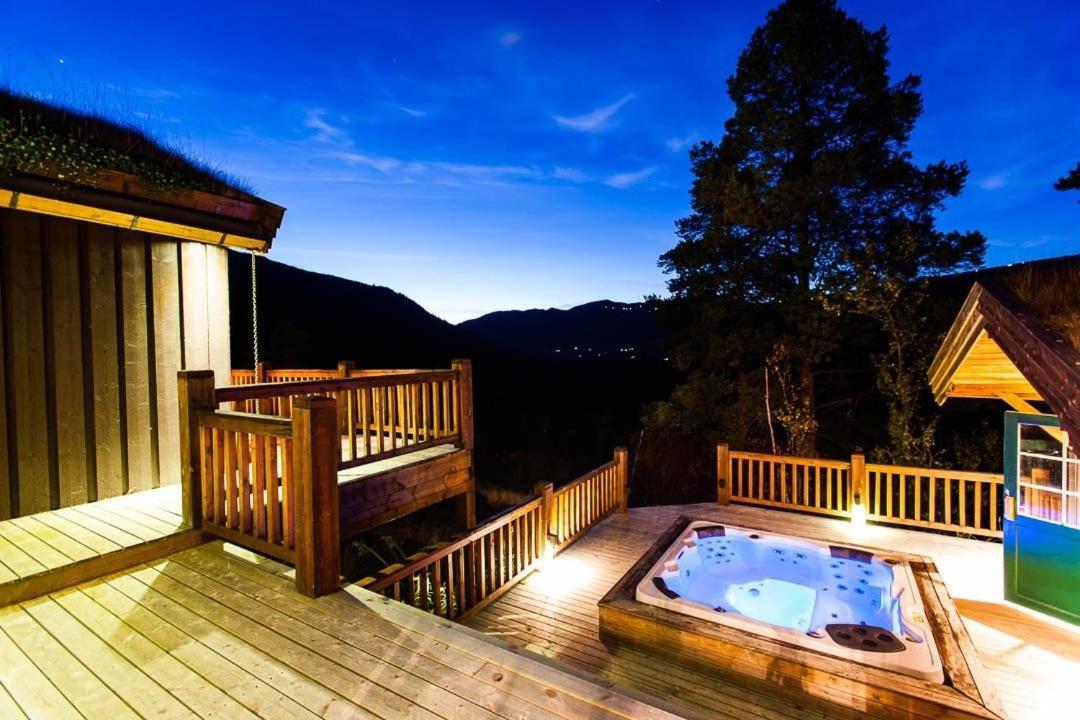 Luxury Cabin In The Mountains With All Facileties Sonstebo Kültér fotó